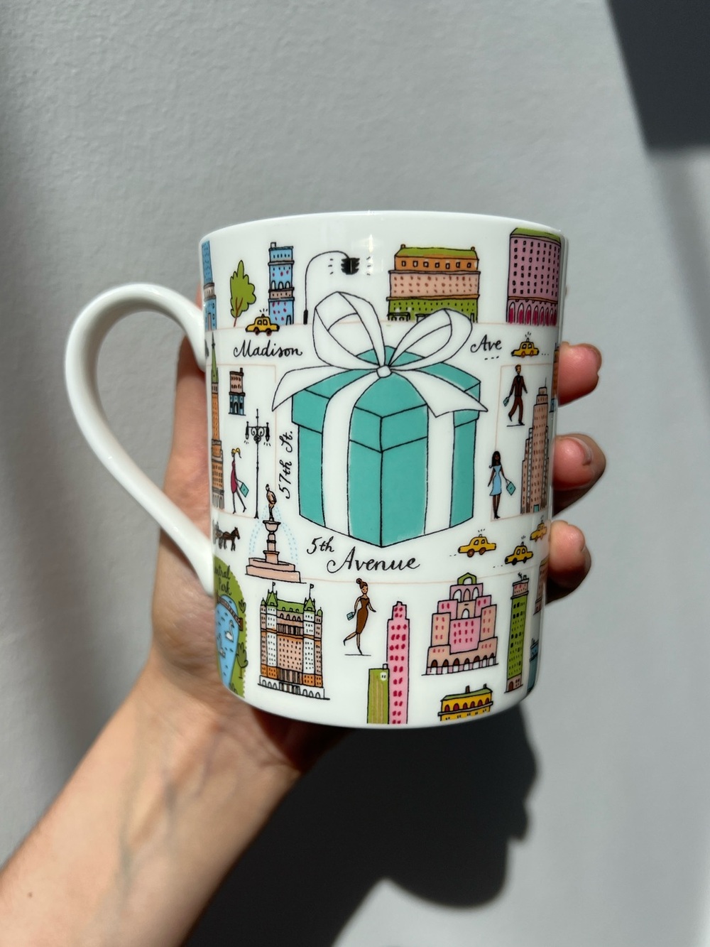 Rare Vintage Tiffany & Co. 5th Avenue New York Mug – Made in Japan